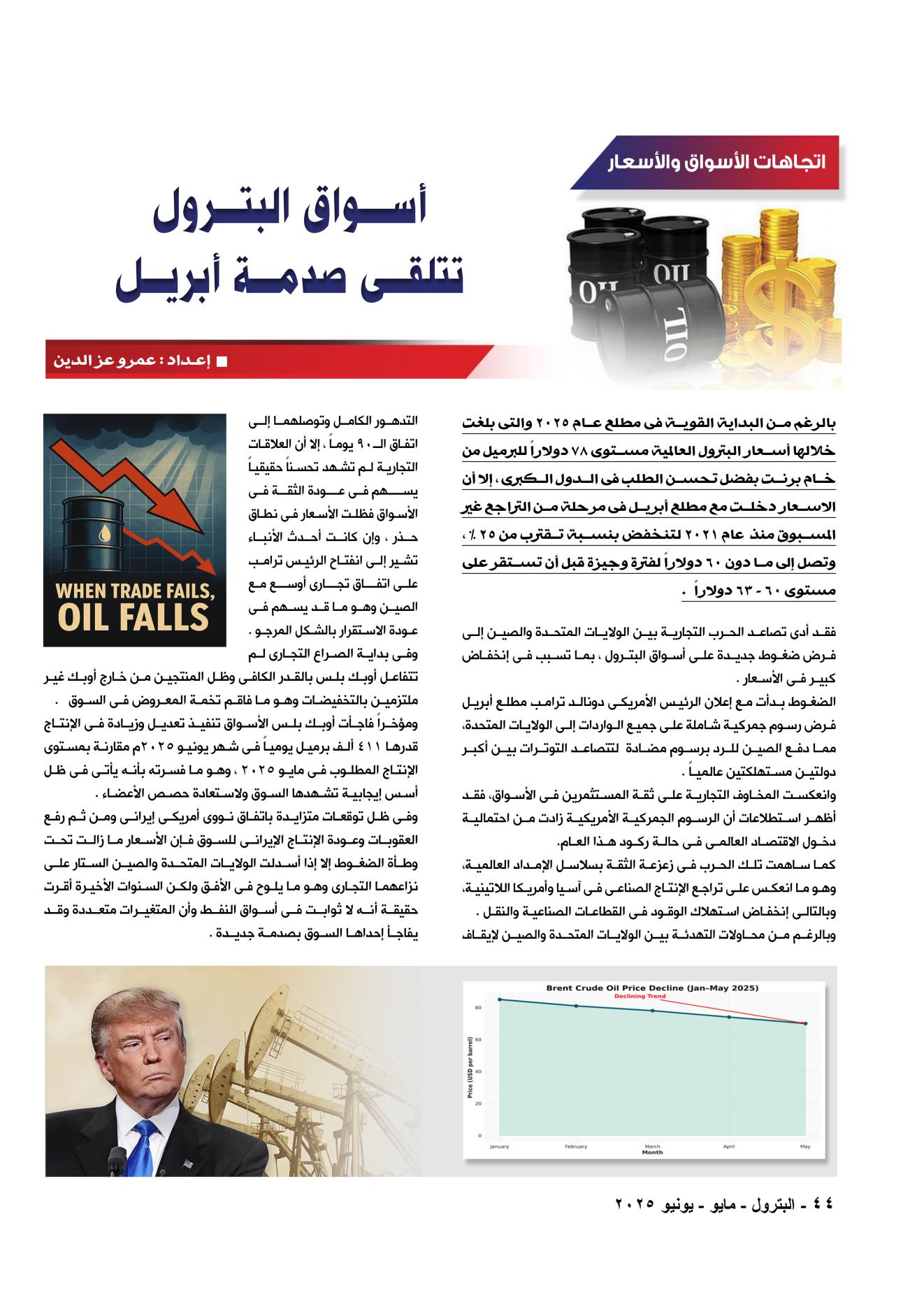 اتجاهات الأسواق والأسعار